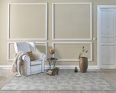 Kas Hudson 2464 Ivory Tribeca Area Rug Room Scene Kas Hudson 2464 Ivory Tribeca Area Rug Room Scene