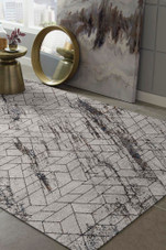 Kas Inspire 7503 Ivory Elliott Area Rug Room Scene Kas Inspire 7503 Ivory Elliott Area Rug Room Scene