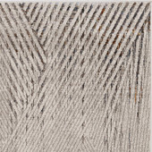 Kas Inspire 7504 Ivory Grey Parker Area Rug Close Up Kas Inspire 7504 Ivory Grey Parker Area Rug Close Up