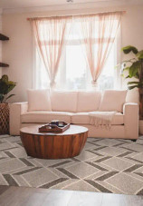Kas Lucia 2772 Grey Herringbone Area Rug Room Scene Kas Lucia 2772 Grey Herringbone Area Rug Room Scene