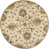 Kas Syriana 6012 Champagne Agra Area Rug Round Kas Syriana 6012 Champagne Agra Area Rug Round