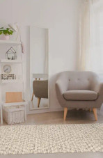 Kas Willow 1104 Ivory Grey Geo Area Rug Room Scene Kas Willow 1104 Ivory Grey Geo Area Rug Room Scene