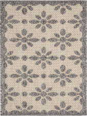 Nourison Cozumel CZM03 Cream Scatter Area Rug Nourison Cozumel CZM03 Cream Scatter Area Rug