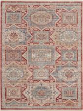 Nourison Homestead HMS02 Blue Brick 3x5 Area Rug Nourison Homestead HMS02 Blue Brick 3x5 Area Rug