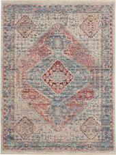 Nourison Homestead HMS03 Blue Grey 3x5 Area Rug Nourison Homestead HMS03 Blue Grey 3x5 Area Rug