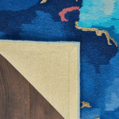 Nourison Prismatic PRS18 Multicolor Area Rug Backing Nourison Prismatic PRS18 Multicolor Area Rug Backing