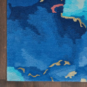 Nourison Prismatic PRS18 Multicolor Area Rug Corner Nourison Prismatic PRS18 Multicolor Area Rug Corner