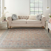 Nourison Starry Nights STN12 Blush Area Rug Room Scene Nourison Starry Nights STN12 Blush Area Rug Room Scene
