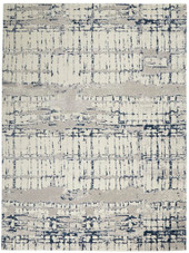 Nourison Twilight TWI10 Ivory Navy Area Rug Nourison Twilight TWI10 Ivory Navy Area Rug