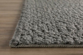 Dalyn Gorbea GR1 Pewter Area Rug Edge 2 Dalyn Gorbea GR1 Pewter Area Rug Edge 2