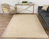 Dalyn Gorbea GR1 Vanilla Area Rug Room Scene Dalyn Gorbea GR1 Vanilla Area Rug Room Scene