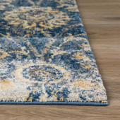 Dalyn Orleans OR5 Indigo Area Rug Corner Dalyn Orleans OR5 Indigo Area Rug Corner