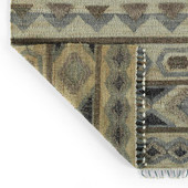 Kaleen Alejandra ALJ97-44 Natural Area Rug Backing
