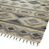 Kaleen Alejandra ALJ97-44 Natural Area Rug Corner