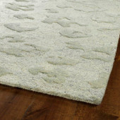 Kaleen Calvin CLV99-01 Ivory Area Rug Corner