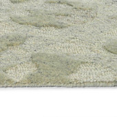 Kaleen Calvin CLV99-01 Ivory Area Rug Edge