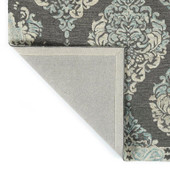 Kaleen Elijah ELI97-68 Graphite Area Rug Backing Kaleen Elijah ELI97-68 Graphite Area Rug Backing