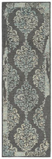 Kaleen Elijah ELI97-68 Graphite Runner Area Rug Kaleen Elijah ELI97-68 Graphite Runner Area Rug