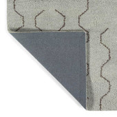 Kaleen Micha MCA95-77 Silver Area Rug Backing Kaleen Micha MCA95-77 Silver Area Rug Backing