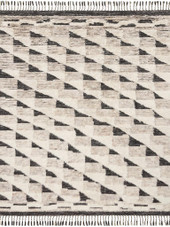 Loloi Khalid KF-02 Natural Black Area Rug Loloi Khalid KF-02 Natural Black Area Rug