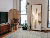 Loloi Urbana UB-01 Graphite Area Rug Room Scene Loloi Urbana UB-01 Graphite Area Rug Room Scene