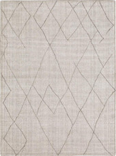 Karastan Tangier RG187-620 Tribal Diamond Silver Area Rug Karastan Tangier RG187-620 Tribal Diamond Silver Area Rug