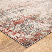 Karastan Tryst RG073-416 Marseille Multi Area Rug Corner Angle