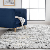 Tayse Antik Kathryn ANT2010 Yellow Area Rug Room Scene Tayse Antik Kathryn ANT2010 Yellow Area Rug Room Scene