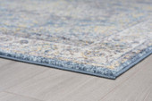 Tayse Barclay Ashley BCL1004 Dark Blue Area Rug Corner