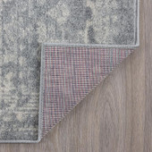 Tayse Diamond Britney DIA1300 Gray Area Rug Back