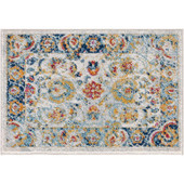 Tayse Diamond Giana DIA1700 Cream Scatter Area Rug Tayse Diamond Giana DIA1700 Cream Scatter Area Rug