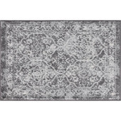Tayse Diamond Tiera DIA1200 Gray Scatter Area Rug