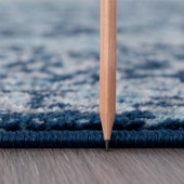 Tayse Diamond Tiera DIA1201 Blue Area Rug Pile