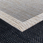 Tayse Eco Dania ECO1200 Black Area Rug Swatch Tayse Eco Dania ECO1200 Black Area Rug Swatch