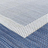 Tayse Eco Dania ECO1202 Blue Area Rug Swatch Tayse Eco Dania ECO1202 Blue Area Rug Swatch