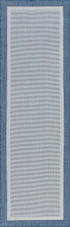 Tayse Eco Dania ECO1202 Blue Runner Area Rug Tayse Eco Dania ECO1202 Blue Runner Area Rug