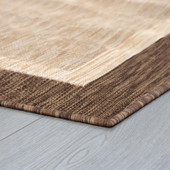 Tayse Eco Dania ECO1203 Gold Area Rug Corner Tayse Eco Dania ECO1203 Gold Area Rug Corner