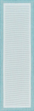 Tayse Eco Dania ECO1206 Aqua Runner Area Rug Tayse Eco Dania ECO1206 Aqua Runner Area Rug