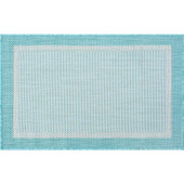 Tayse Eco Dania ECO1206 Aqua Scatter Area Rug Tayse Eco Dania ECO1206 Aqua Scatter Area Rug