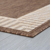 Tayse Eco Elgin ECO1103 Gold Area Rug Corner