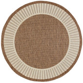 Tayse Eco Elgin ECO1103 Gold Round Area Rug