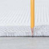 Tayse Eco Elgin ECO1104 Gray Area Rug Pile