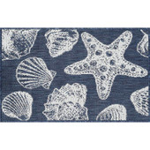 Tayse Eco Sanibel ECO1405 Navy Scatter Area Rug Tayse Eco Sanibel ECO1405 Navy Scatter Area Rug