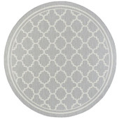 Tayse Eco Shaila ECO1304 Gray Round Area Rug Tayse Eco Shaila ECO1304 Gray Round Area Rug