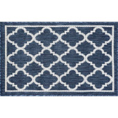 Tayse Eco Shaila ECO1305 Navy Scatter Area Rug Tayse Eco Shaila ECO1305 Navy Scatter Area Rug