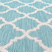 Tayse Eco Shaila ECO1306 Aqua Area Rug Swatch Tayse Eco Shaila ECO1306 Aqua Area Rug Swatch