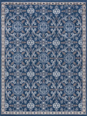 Tayse Hampton Izel HMP3807 Navy Area Rug Tayse Hampton Izel HMP3807 Navy Area Rug