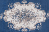 Tayse Hampton Jolie HMP3907 Navy Area Rug Swatch Tayse Hampton Jolie HMP3907 Navy Area Rug Swatch