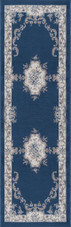 Tayse Hampton Jolie HMP3907 Navy Runner Area Rug Tayse Hampton Jolie HMP3907 Navy Runner Area Rug