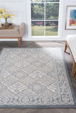 Tayse Hampton Oxnard HMP4209 Gray Area Rug Room Scene Tayse Hampton Oxnard HMP4209 Gray Area Rug Room Scene